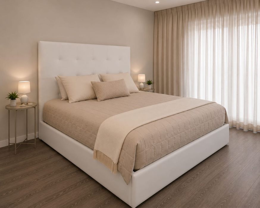 Cama estifada nova