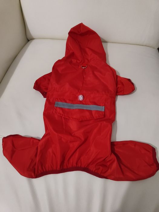 Комбінезон дощовик для собачки і намордник