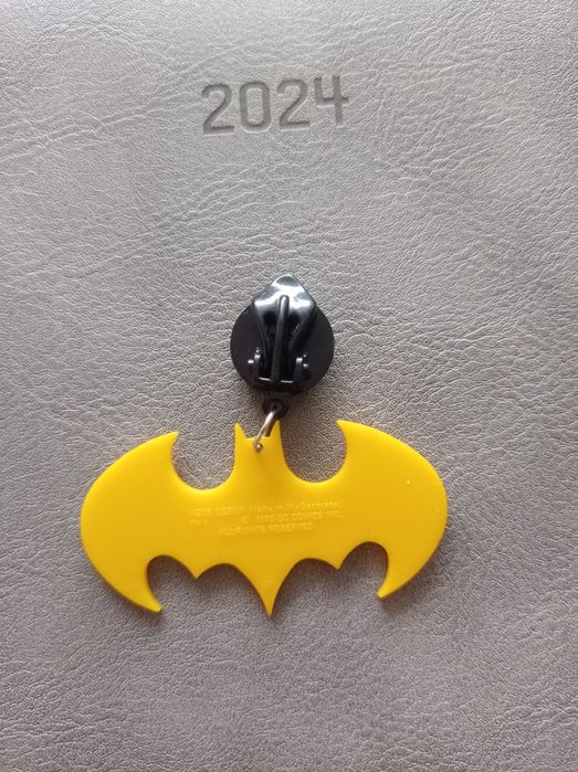 Klips kolczyk Batman