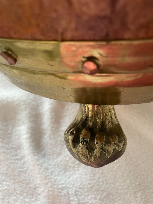 Vaso decorativo com cobre