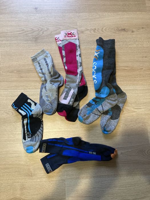 x bionic socks sky носки 35-38 39-41