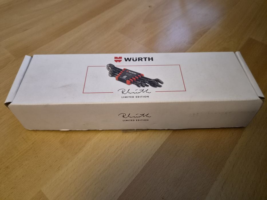 Zestaw kluczy limitowana edycja Wurth
