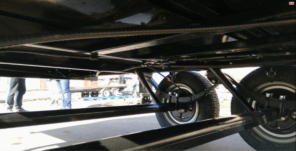 Прицеп Двухосний Гальмівний КРД 128 для легкового авто чи буса.