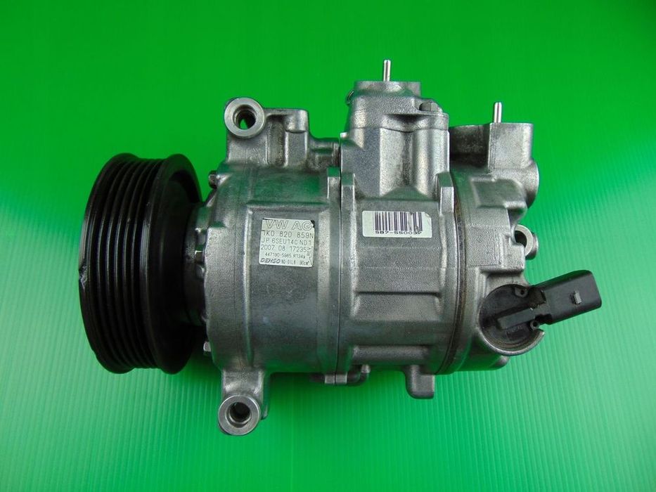 sprężarka kompresor klimatyzacji 1,6 2,0 2,0tfsi kompletna z zaworem