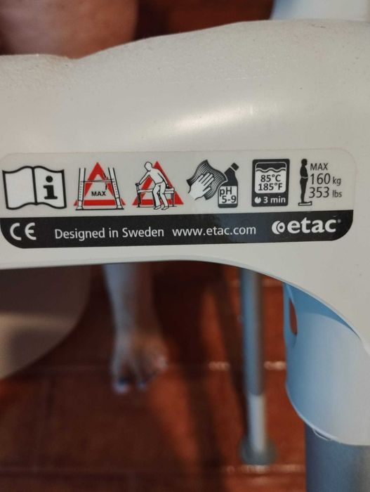 Banco suporte para banho