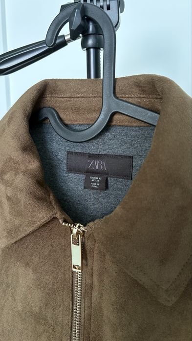 Замшева куртка ZARA