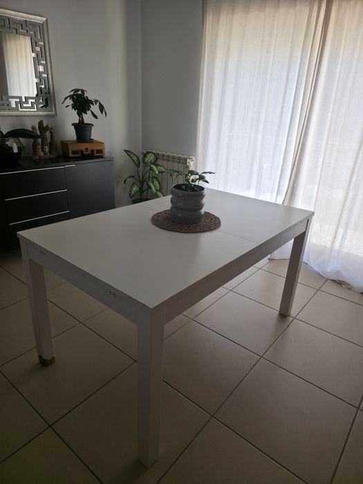 Mesa refeições extensível