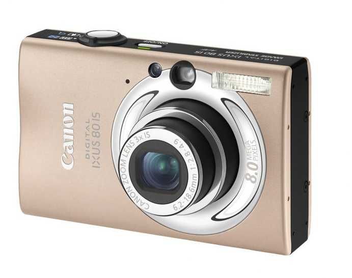 Aparat cyfrowy Canon IXUS 80 DIGIC III iSAPS 4GB 8 Mpix Komplet !