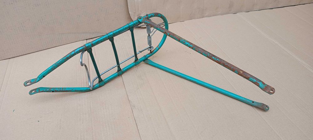 Rower Ukraina bagażnik Prl stary rower zabytkowy z epoki retro