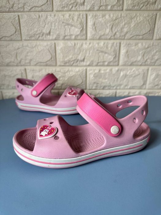 Crocs 33-34p j2 крокси шлепки сандалі босоніжки
