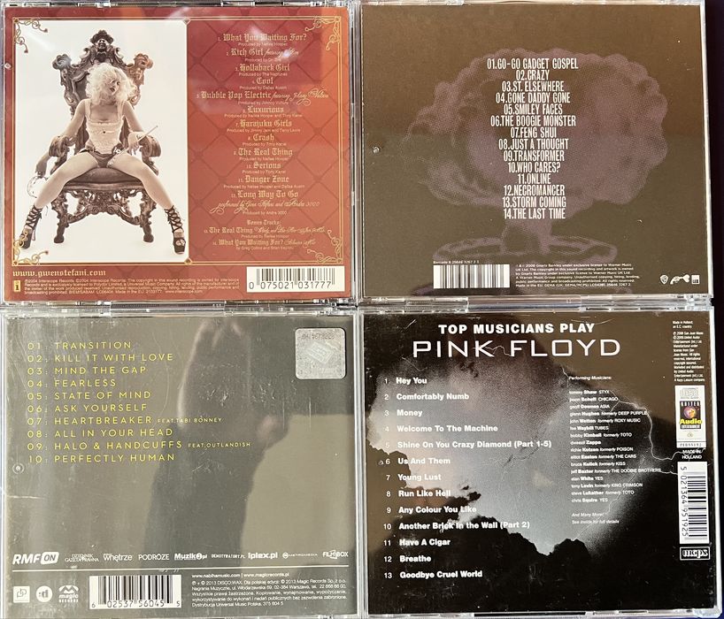 Zestaw płyt CD mix