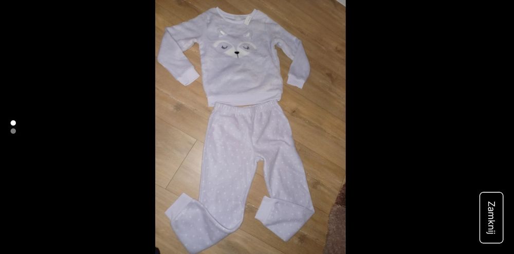 Pizama 110-116 nowa cieplutka