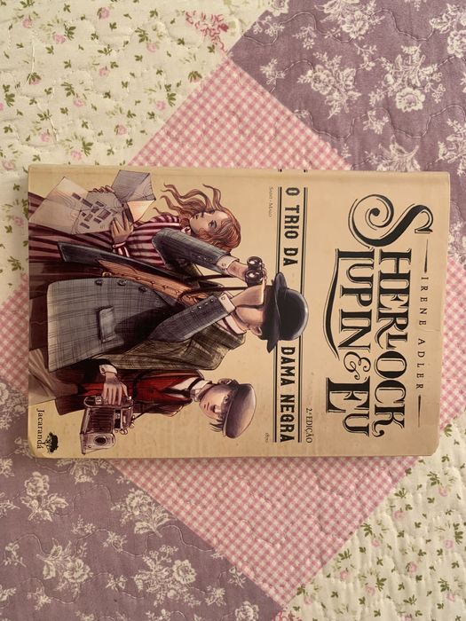 Livro juvenil - “Sherlock Lupin & Eu - O TRIO DA DAMA NEGRA”
