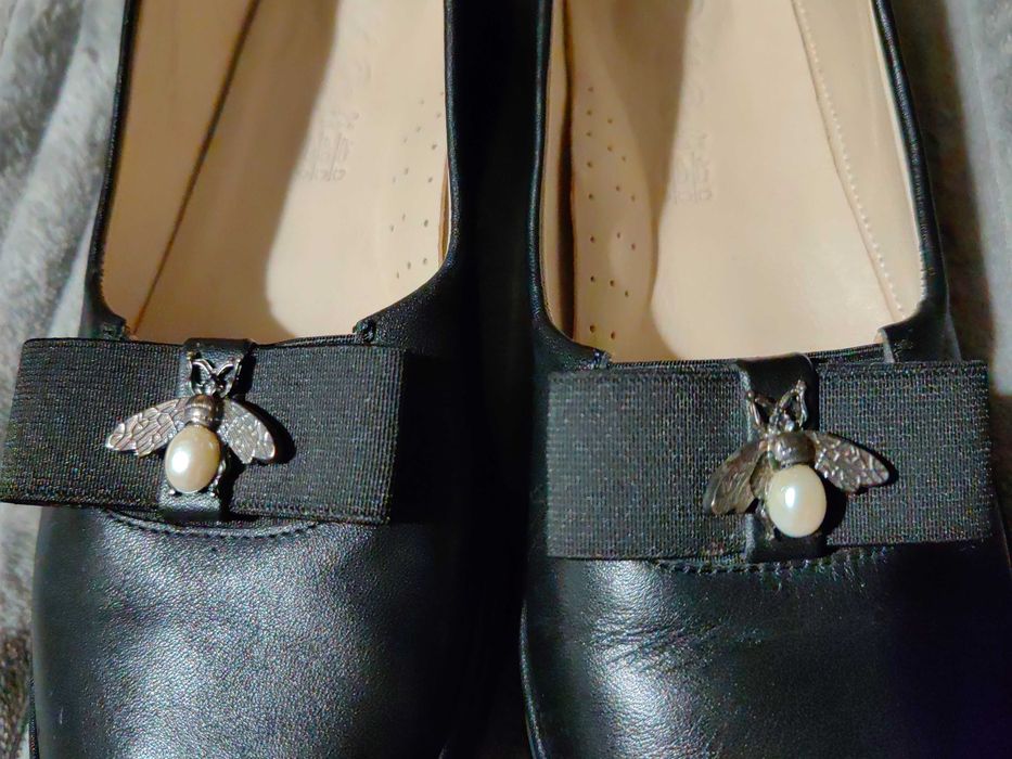 Buty skórzane, rozm.36.