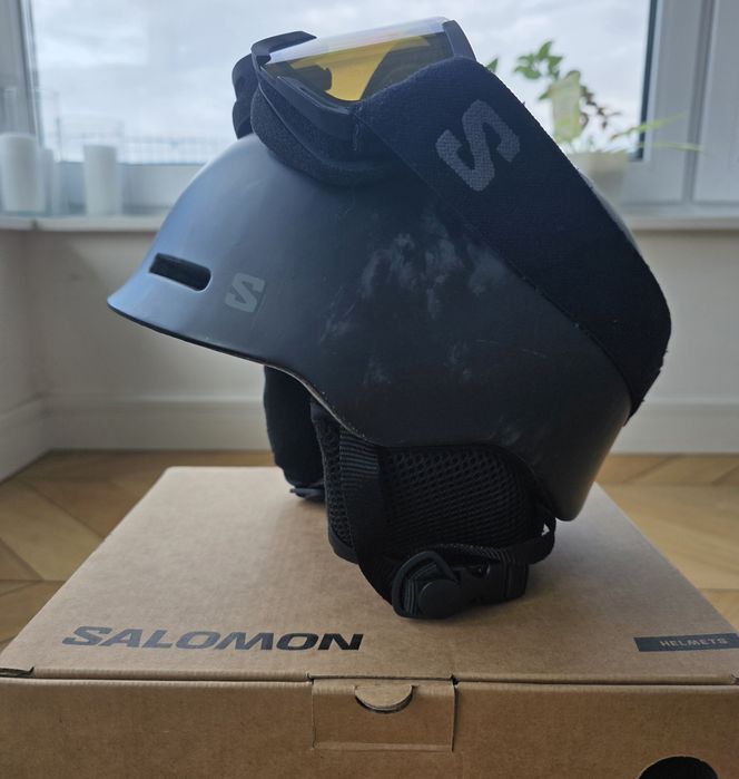 Kask narciarski Salomon Player Combo 53-56