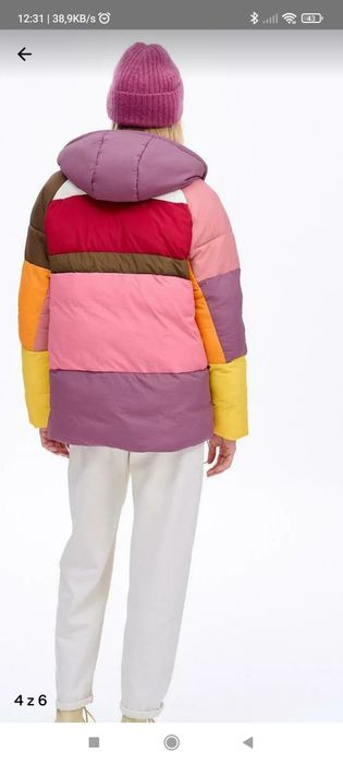 Kurtka damska naoko tromso różowy 36