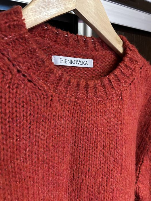 Sweter Bienkovska M- piękny kolor!
