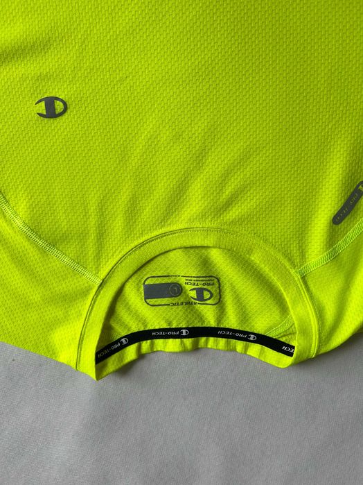 Pro-Tech _ Żółta neonowa koszulka termoaktywna L _ dry-tech