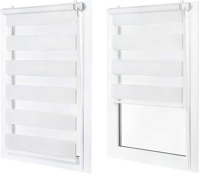 Ролети тканинні на вікна День-Ніч. Рулонні штори від виробника Дешево