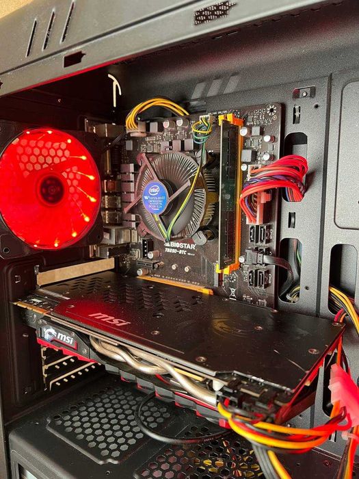 Ігровий ПК GTX 1070 TI 8GB Стаціонарний компютер 8 ядер Системний блок