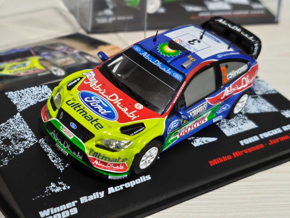 WRC Rally Cars 1:43 DeAgostini Kubica