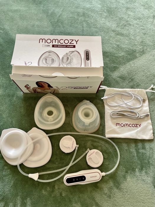 Bomba Elétrica Portátil de Extração de Leite – Momcozy V2