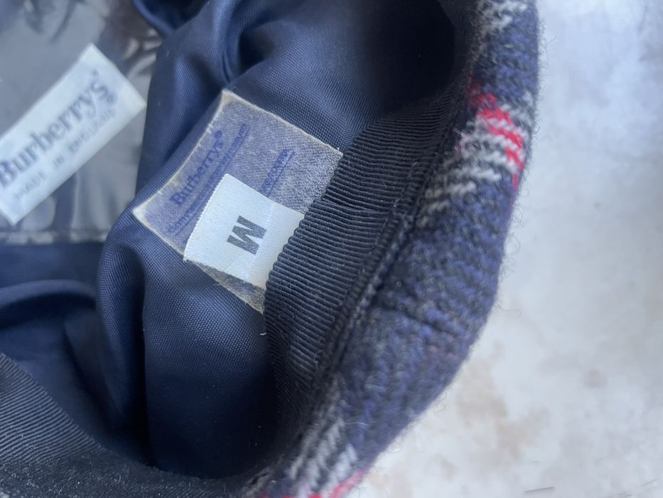 Kaszkiet Burberry/Burberrys M 100% wełna