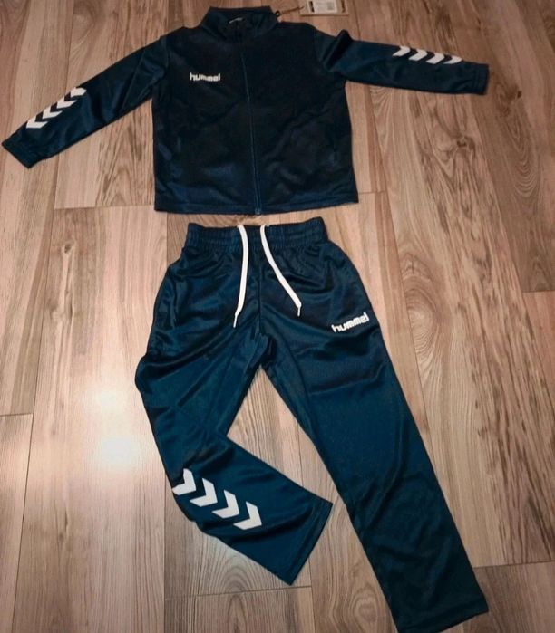 Dres sportowy chłopięcy Hummel r.176 granatowy