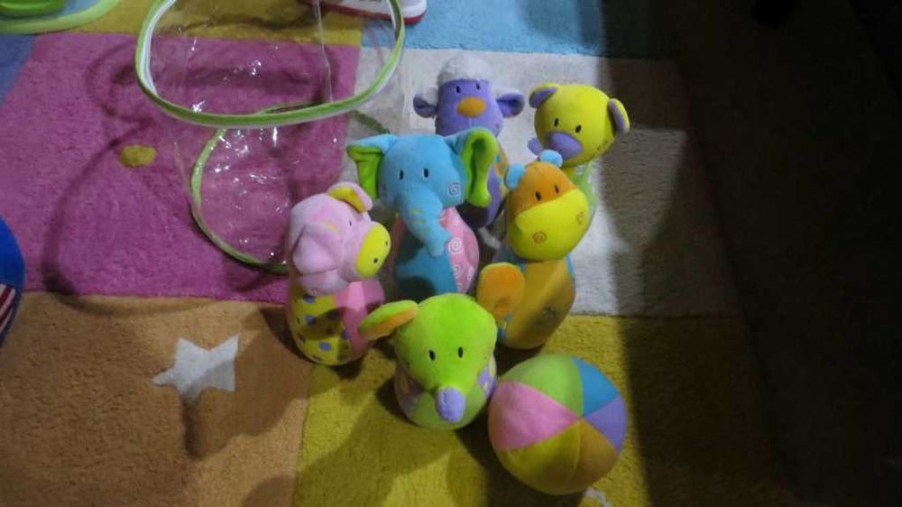 Bowling de bonecos de pano