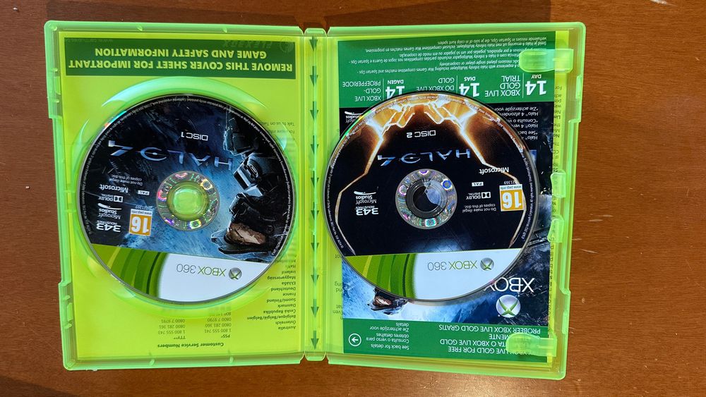 XBOX360 Halo 3 e 4 Edition (2 jogos)