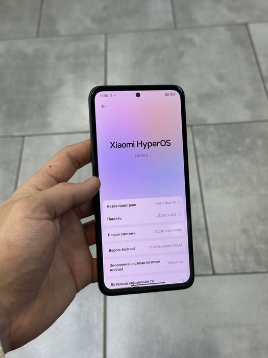 Xiaomi Redmi Note 14 6/128GB NFC | Android 15 | Хороший стан, ксіомі редмі ноут