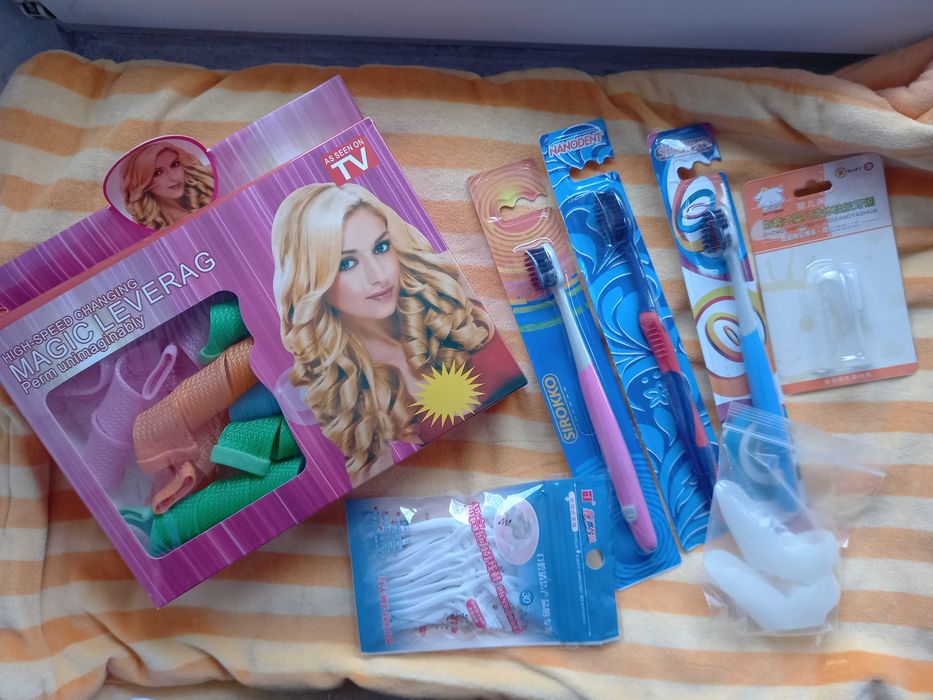 Бигуди флоссы зубные щётки