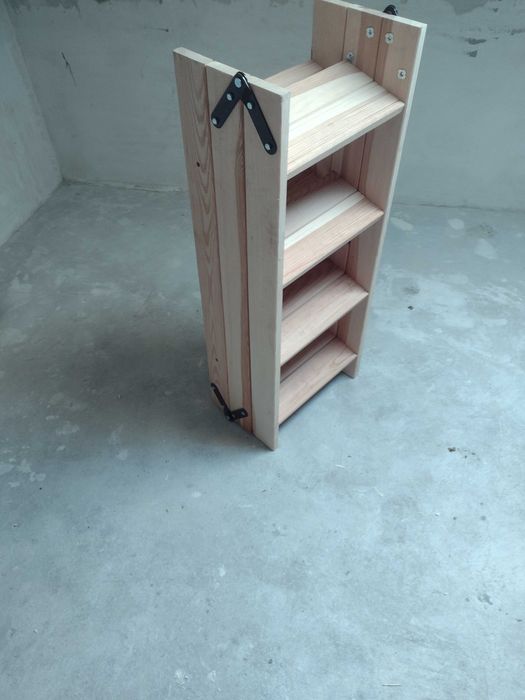 Drabina strychowa drewniana