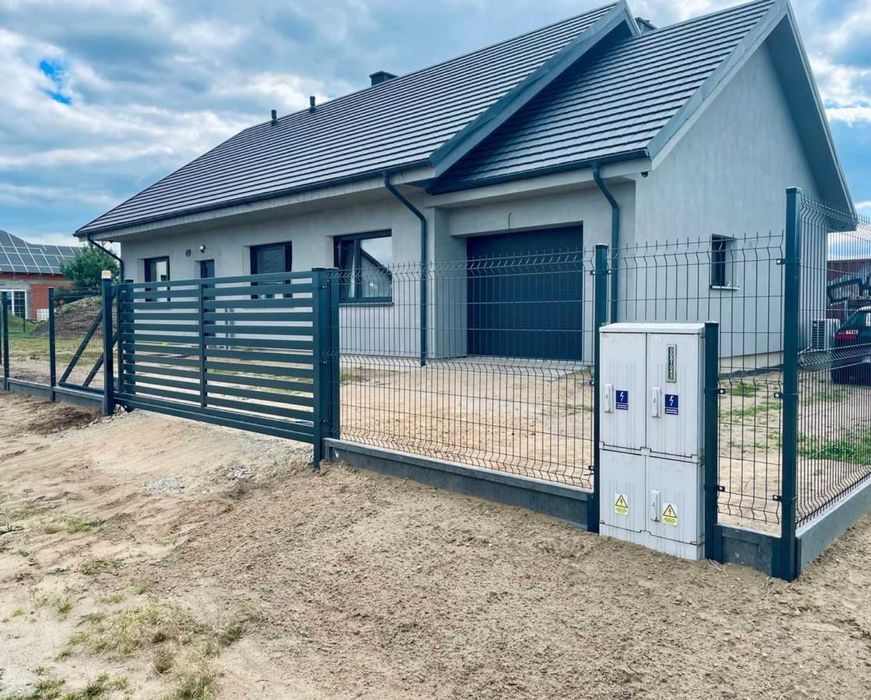 Ogrodzenie Panelowe 3d Transport Podmurówka Najtaniej Montaż Brama