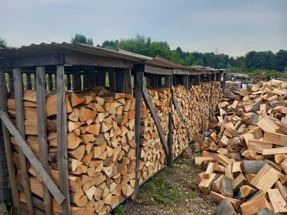 drewno kominkowe opałowe sezonowane transport gratis