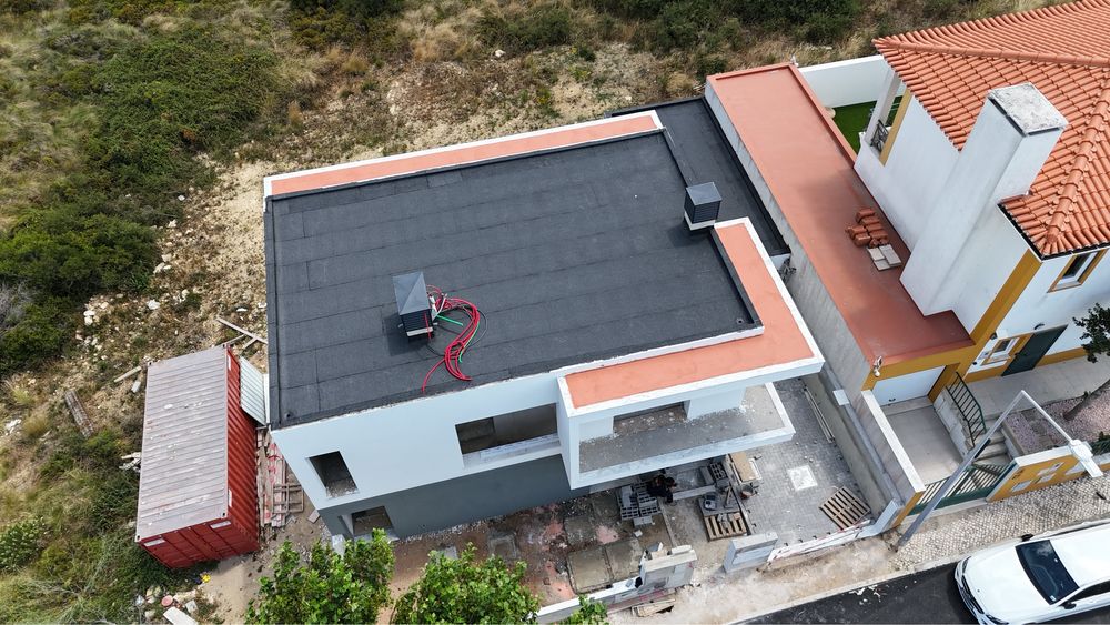 Impermeabilização com manta (tela asfáltica)