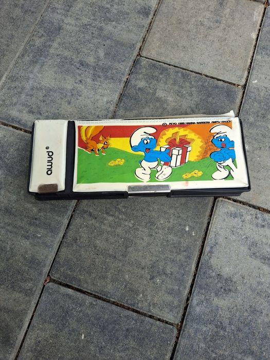 Piórnik chiński smerfy lata 80 Prl