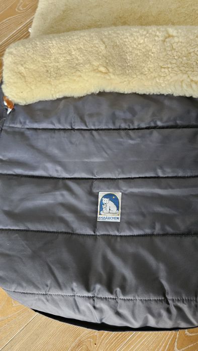 Конверт зимний из натуральной цельной овчины Heitmann felle