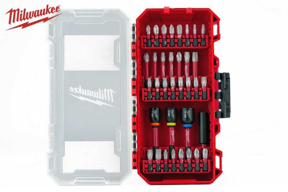 Набір біт SHOCKWAVE PACKOUT MILWAUKEE, (35шт) / 4932.49.2003