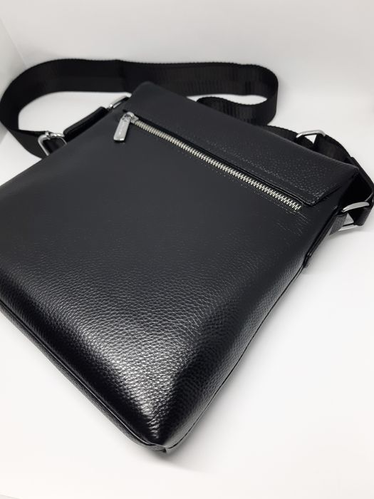 Чоловіча сумка через плече | Мужская сумка кожаная барсетка