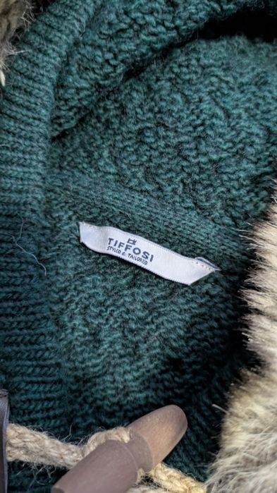 Poncho verde Tiffosi 13-14 anos