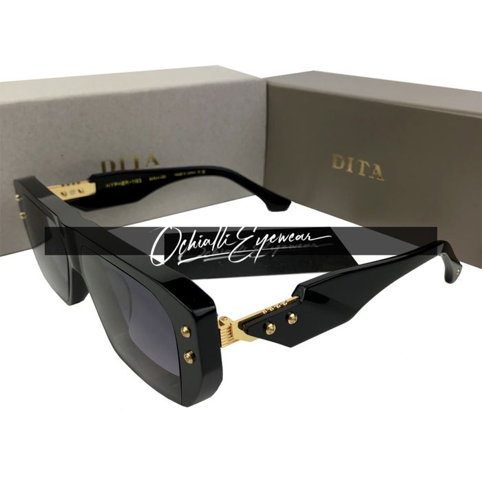Okulary przeciwsłoneczne Dita HYPHER-1183 kolor czarny