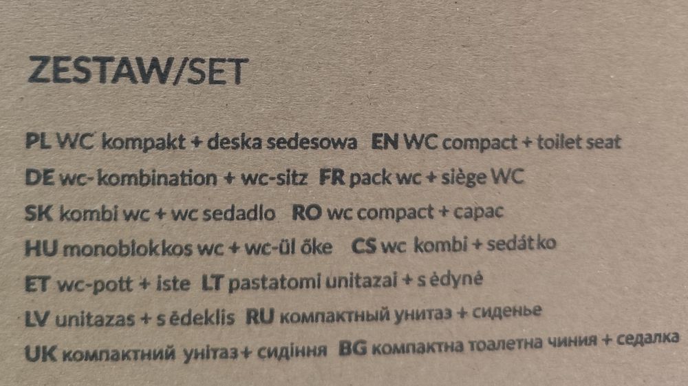WC  Kompakt Cersanit VORTEX