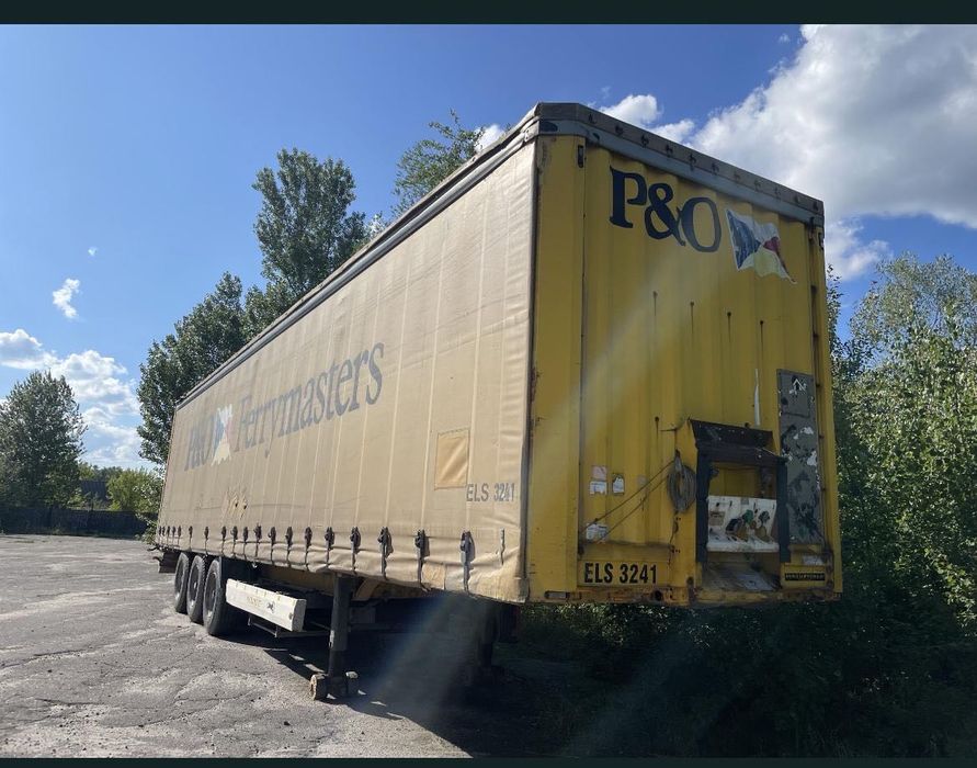 Продам напівпричіп борт- штора KRONE