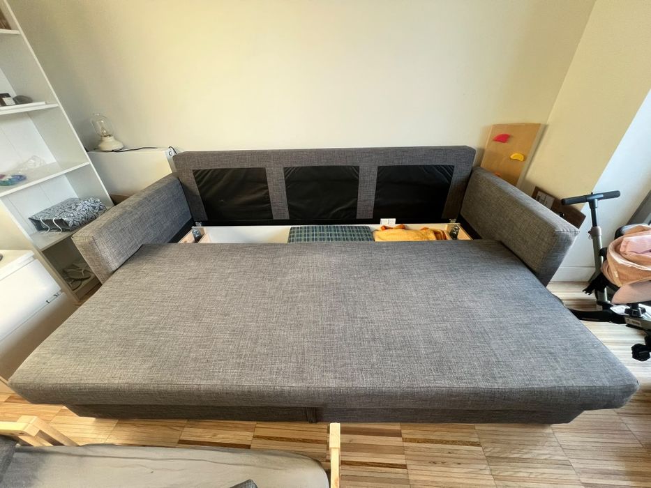 Sofa Cama  com Arrumação