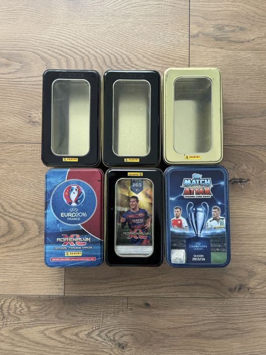 Duże puszki do kart