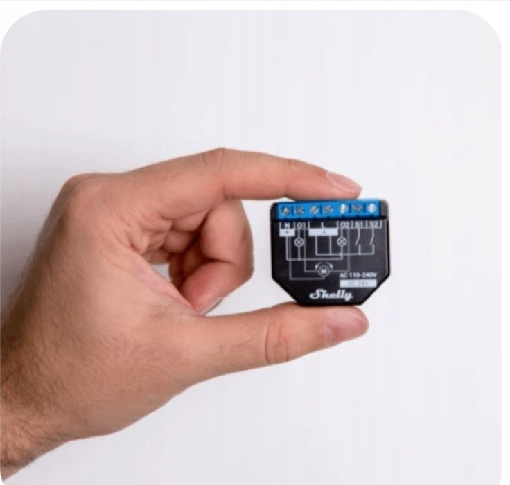 Shelly Plus 2PM Sterownik WiFi 2-kanałowy 2CH do Rolety, Światła WiFi