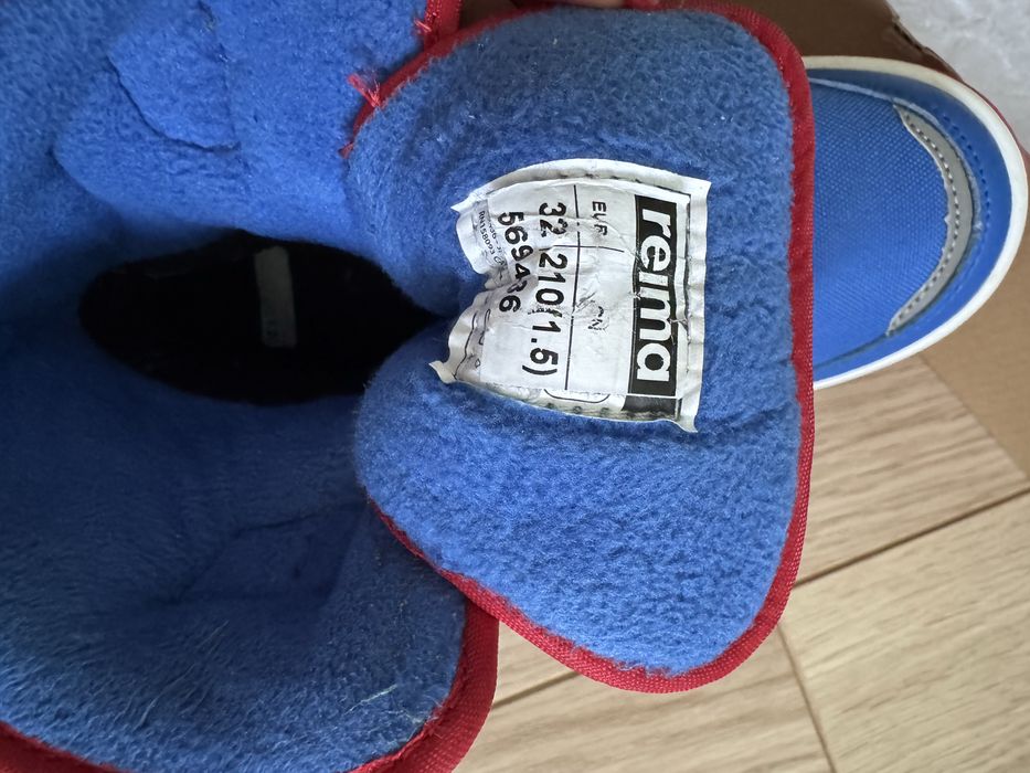 Зимові черевики Reima TEC 32 розмір, як нові