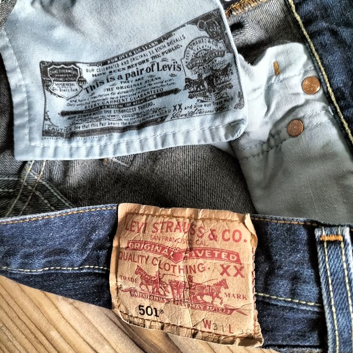 Damskie jeansy Levi's 501 W31L32