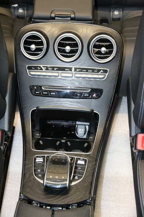 Хром рамка подстаканника Mercedes W205 центральная консоль X253 GLC